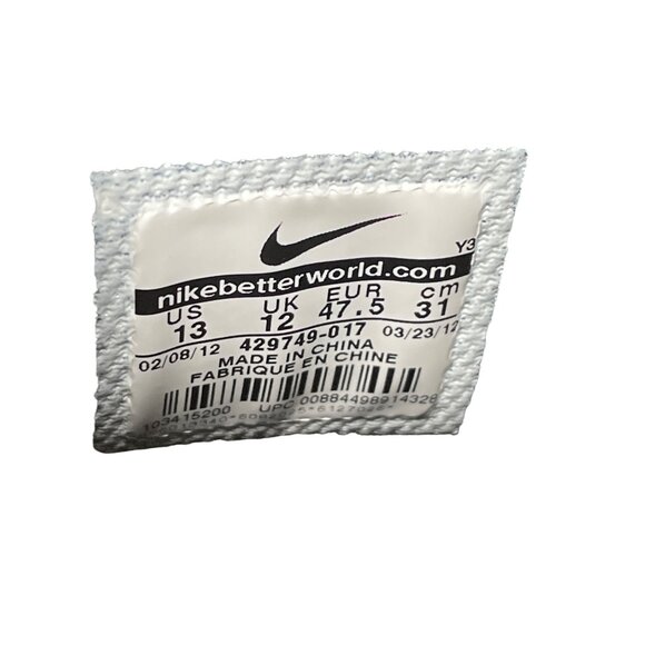 Nike Air Max Uptempo 97  Mens Black teal pink retro high top sneakers Size 13 SK - Picture 6 of 16